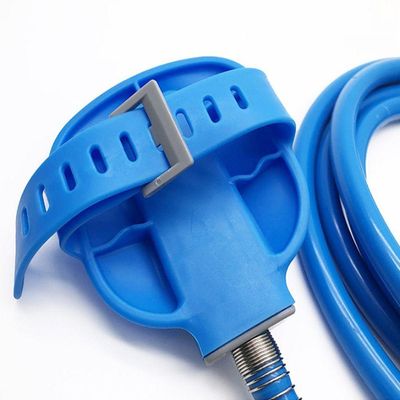 Ducha Massageadora Pet Para Banho Com Mangueira 2,50m Azul
