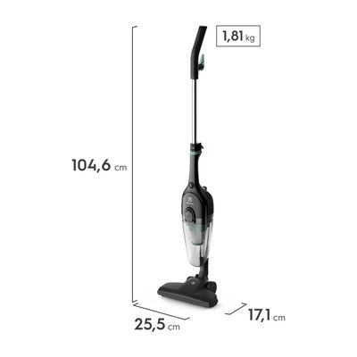 Aspirador de Pó Vertical 2 em 1 Electrolux STK12 Power Speed Carbon 1000W - Preto preto / 110