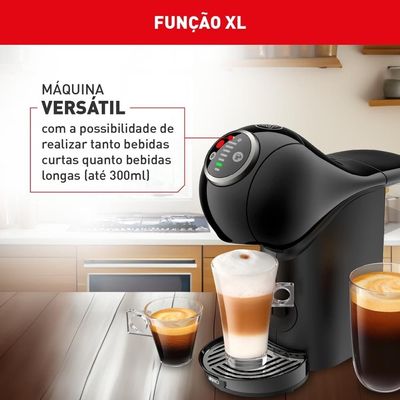 Cafeteira Expresso Arno Dolce Gusto Genio S Plus DGS2 - Preta Preto / 110