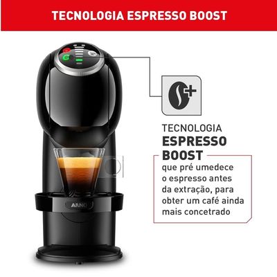 Cafeteira Expresso Arno Dolce Gusto Genio S Plus DGS2 - Preta Preto / 110