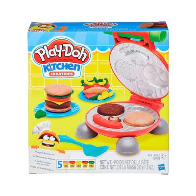 Conjunto Massa de Modelar Playdoh Festa do Hambúrguer UNICA