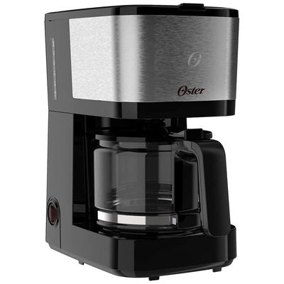 Cafeteira Elétrica Oster OCAF300 19 Xícaras - Preta/Inox Inox,Preto / 110