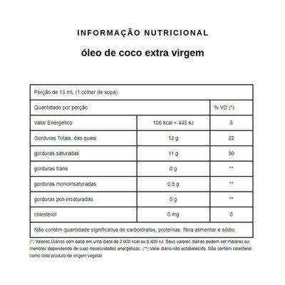 Kit 5 óleo De Coco Extra Virgem Qualicoco 1 Litro