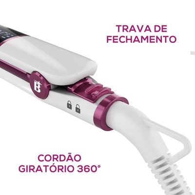 Prancha de Cabelo Britânia Íon Tourmaline Bivolt BPRE01A Bivolt