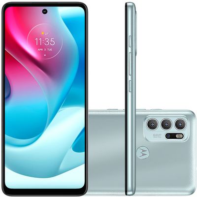 Kit Celular Motorola Moto G60s Verde 128GB + Caixa De Som Portátil Sem Fio Bluetooth Y-Move 12W