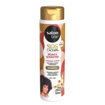 Shampoo Sos Cachos Rícino Salon Line 300Ml