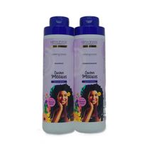 Shampoo+Condicionador Cachos Misticos Kerabrasil 1800ML
