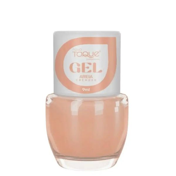 Esmalte Novo Toque Efeito em Gel Areia Cremoso 9ml