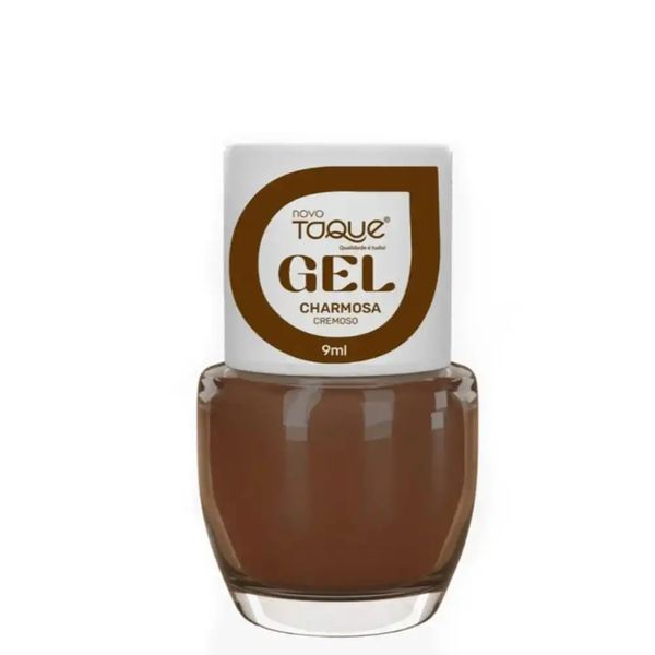 Esmalte Novo Toque Efeito em Gel Charmosa Cremoso 9ml
