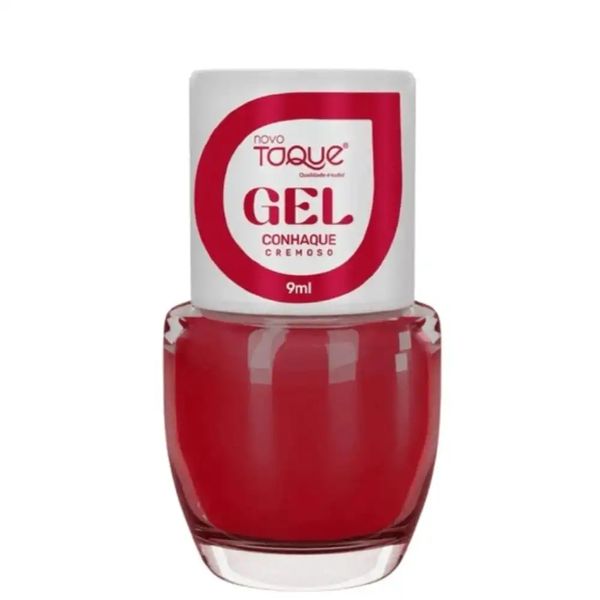 Esmalte Novo Toque Efeito em Gel Conhaque Cremoso 9ml
