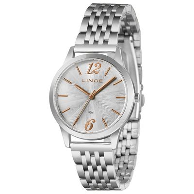 Relógio Lince Feminino Ref: Lrmm035l36 S2sx Casual Prateado
