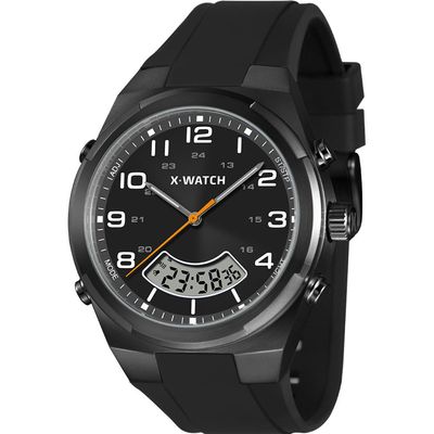Relógio X-Watch Masculino Ref: Xmnpa024 P2px Anadigi Black