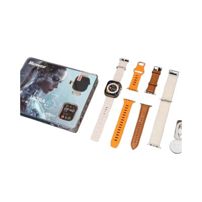 Smartwatch Ultra 3 AI 5G AMOLED 2GB/16GB c/ Chip, GPS e WiFi Preto