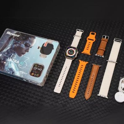 Smartwatch Ultra 3 AI 5G AMOLED 2GB/16GB c/ Chip, GPS e WiFi Preto