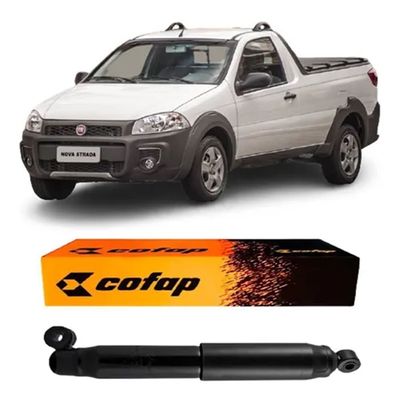 Amortecedor Traseiro Fiat Strada Todos 99 a 2019 - Cofap Turbogás