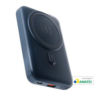 Carregador Portátil Geonav PB10MAGSG 20000 mAh com USB-A e USB-C para Celulares e Dispositivos Eletrônicos