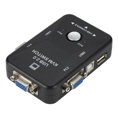 Chaveador Kvm Switch 2 Portas - 2 Cpu Na Mesma Estação/Monitor