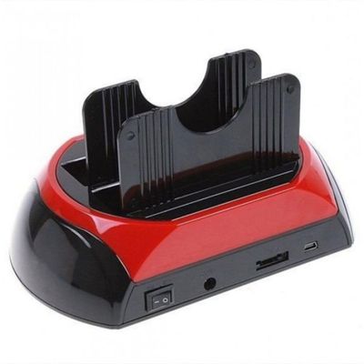 Dock Station Usb 2 Hd Case 2.5/3.5 Hdd Sata IDE Com Leitor De Cartões Universal