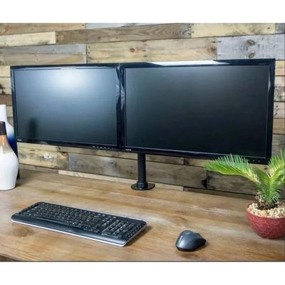 Suporte Bi-Articulado de Mesa para 2 Monitores de 13 a 32 Polegadas AR-204