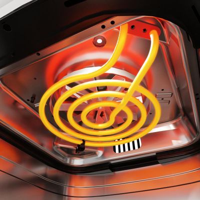 Air Fryer Philco 9L Visor Glass Painel Digital PAF90C 220V