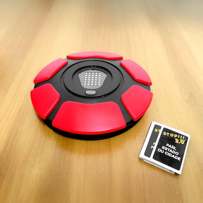 Jogo Stop Eletrônico Tabuleiro Interativo Até 8 Jogadores Portátil