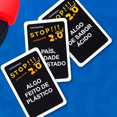 Jogo Stop Eletrônico Tabuleiro Interativo Até 8 Jogadores Portátil