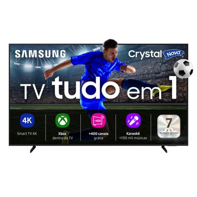 Smart TV 85" 4K Samsung 85U8600F Crystal HDR Tizen Alexa e Xbox Gaming