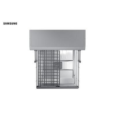 Lava-louças Samsung Inox com 14 Serviços, Limpeza Silenciosa e Display LED - 220V