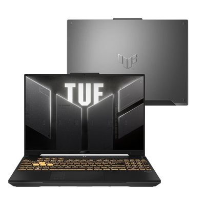 Notebook Gamer 16 Asus TUF Gaming F16 FX607VJ-RL002 Intel Core 5 210H 8GB RAM 512GB SSD RTX 3050 Mecha Gray