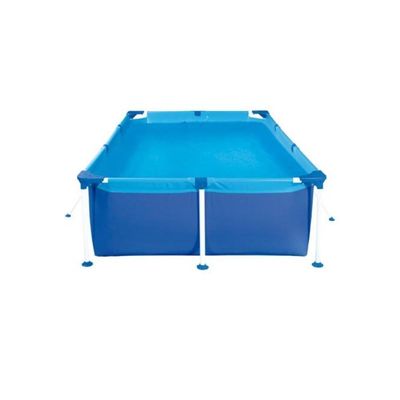 Piscina Retangular 2500 Litros Estruturada Premium Capa E Forro Mor