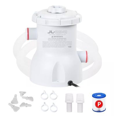 Piscina Inflável Joy Set 4760 L Circular 300 Cm Com Filtro Capa Bomba Vg Plus 110v