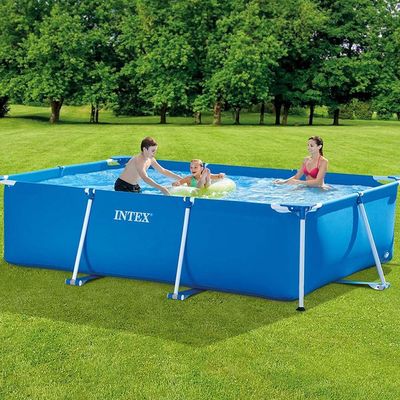 Piscina Estrutural Infantil Retangular 1.662 Litros Intex