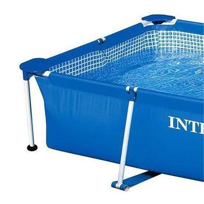 Piscina Estrutural Infantil Retangular 1.662 Litros Intex