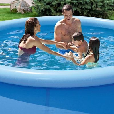 Piscina Inflável Joy Set 4760l Circular 300cm Azul Vg Plus