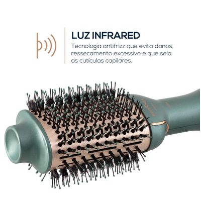 Escova Secadora Britânia Soft 4 em 1 1300W Bivolt BES13VD Bivolt