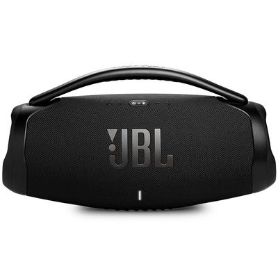 Caixa de Som Portátil JBL Boombox 3 com Wi-Fi e Bluetooth - Preto