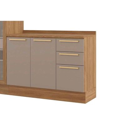 Cozinha Completa Kappesberg 4 Peças Botanic M656 Nogueira/Fendi