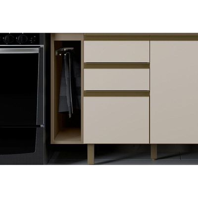 Cozinha Completa Henn 15 Peças Connect C15P01 Duna/Cristal