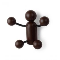 Cabide Cabideiro De Parede Woody Tabaco - Umbra