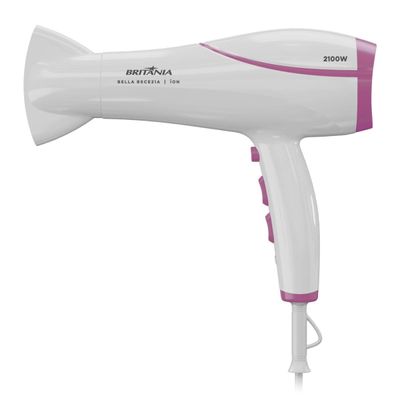Secador de Cabelos Britânia Bivolt 2100W BELLA BSCE21A Bivolt