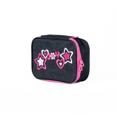Estojo Box Feminino Grande BG Joy Preto U / Preto