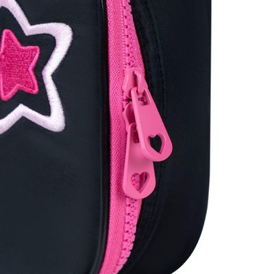 Estojo Box Feminino Grande BG Joy Preto U / Preto