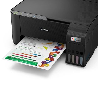 Impressora Multifuncional Tanque de Tinta Epson EcoTank L3250 Wireless Bivolt Preta