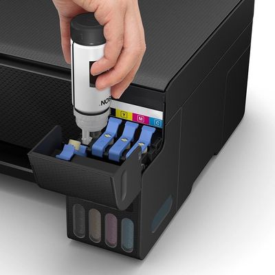 Impressora Multifuncional Tanque de Tinta Epson EcoTank L3250 Wireless Bivolt Preta
