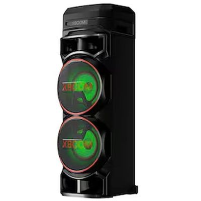 Torre de Som LG XBOOM RNC9 com Bluetooth, Karaokê, Entradas de Microfone, Guitarra e Alto-falantes Duplos