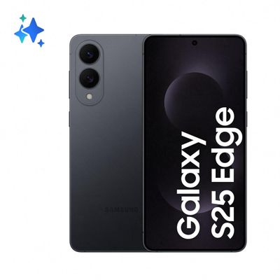 "Smartphone Samsung Galaxy S25 Edge Tela 6.7"" 512GB 12GB RAM Câmera 200MP JetBlack"