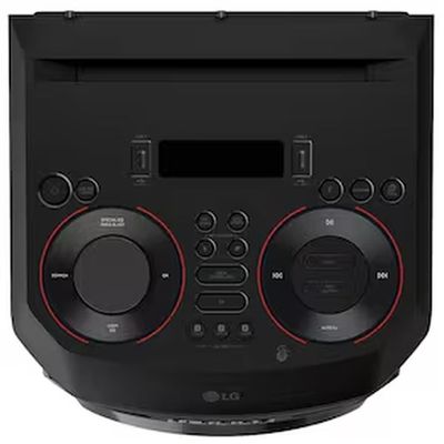 Torre de Som LG XBOOM RNC9 com Bluetooth, Karaokê, Entradas de Microfone, Guitarra e Alto-falantes Duplos