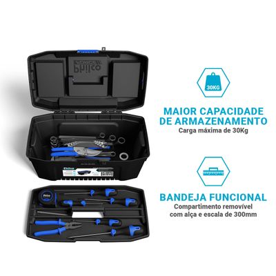 Caixa para Ferramentas Philco Force PFCP22 20” 30Kg Acessório