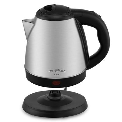 Chaleira Elétrica Britânia BCH09I 1,2L Desligamento Automático Inox 127V