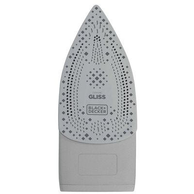 Ferro de Passar a Vapor Black Decker FX3100 com Sistema Antigotejamento - Branco e Cinza branco,preto,cinza,laranja / 220